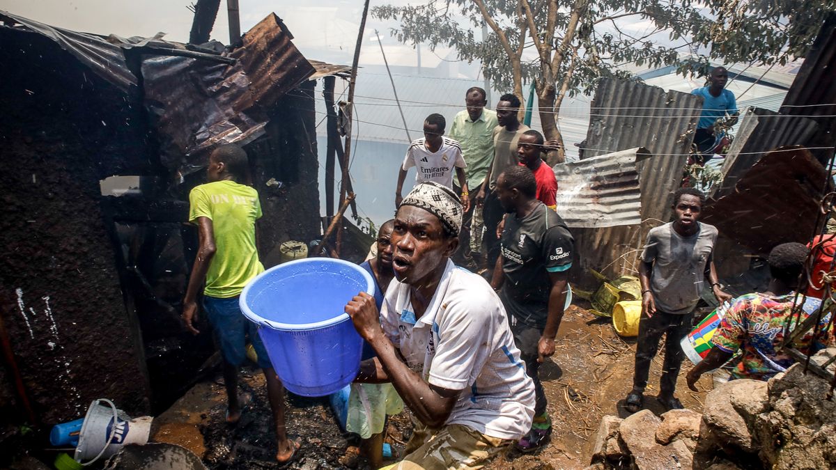 W Kenii po osunięciu się 