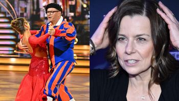 Agata Kulesza dodaje otuchy Tomaszowi Karolakowi przed półfinałem "TzG". "NIE UMIESZ TAŃCZYĆ"