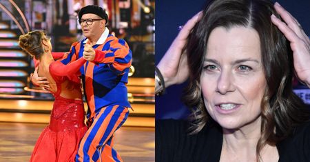 Agata Kulesza dodaje otuchy Tomaszowi Karolakowi przed półfinałem "TzG". "NIE UMIESZ TAŃCZYĆ"