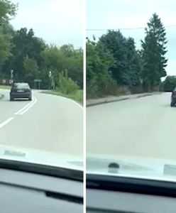 Jechał wężykiem. Skrajna nieodpowiedzialność w Świętokrzyskiem