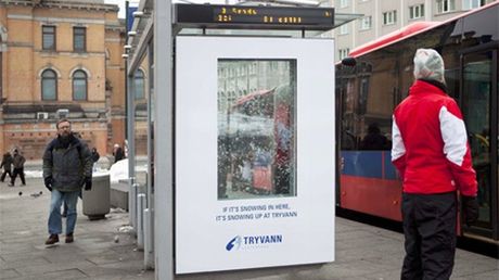 Włączanie opadów śniegu SMSem 1