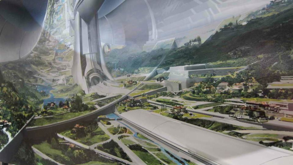 Gdy kino SF wreszcie ma sens. Niesamowita baza Elysium 1