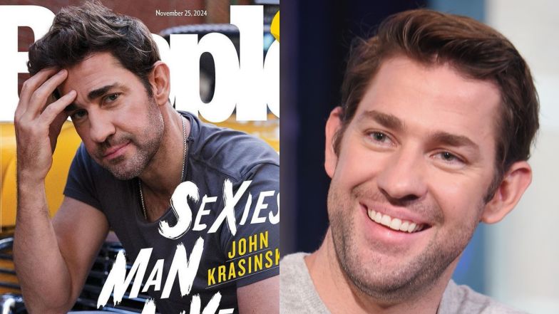 John Krasinski was named 2024's most handsome man alive by "People"