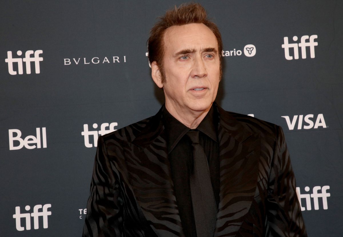 Nicolas Cage promuje "Dream Scenario" na Międzynarodowym Festiwalu Filmowym w Toronto we wrześniu 2023 r.