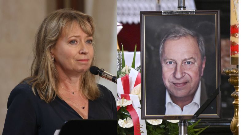 Dorota Segda pożegnała Jerzego Stuhra.