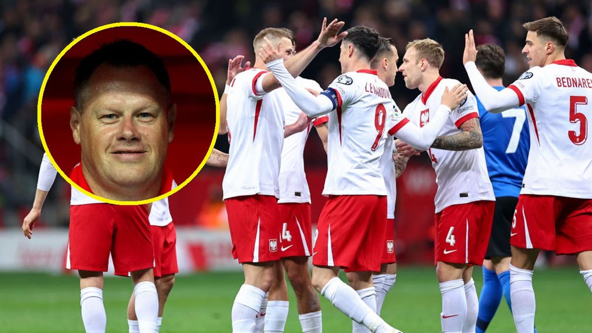 Getty Images / Robbie Jay Barratt - AMA i Patrick Smith - FIFA / Na zdjęciu: reprezentacja Polski i Jacek Krzynówek (w kółeczku)