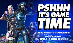 Pepsi z filmową mapą w Fortnite