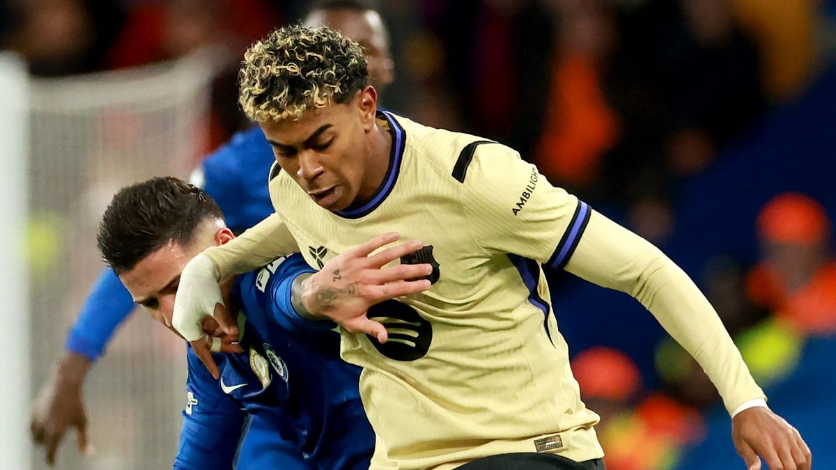 PAP/EPA / NEIL HALL / Na zdjęciu: Lamine Yamal