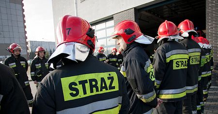 Wypadek w Rudziczce: 4 strażaków rannych