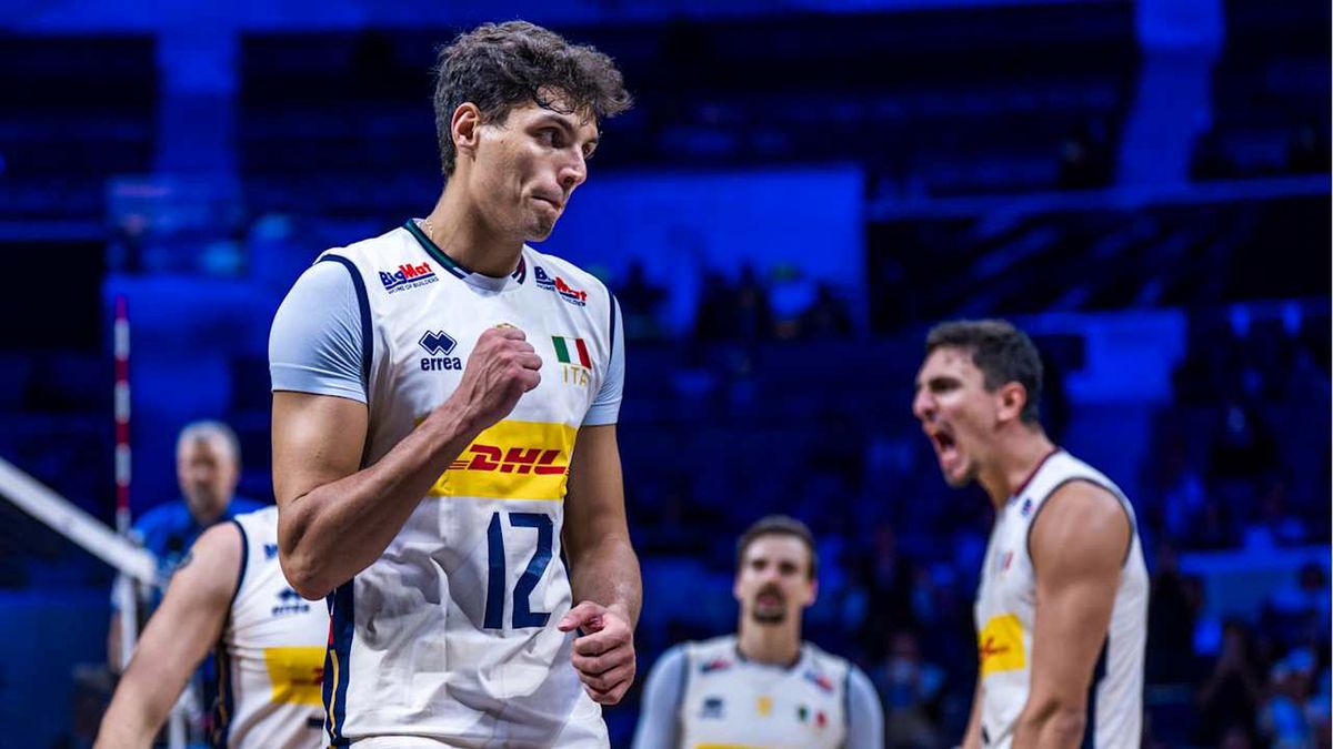 Getty Images / Volleyball World / Na zdjęciu: Mattia Bottolo