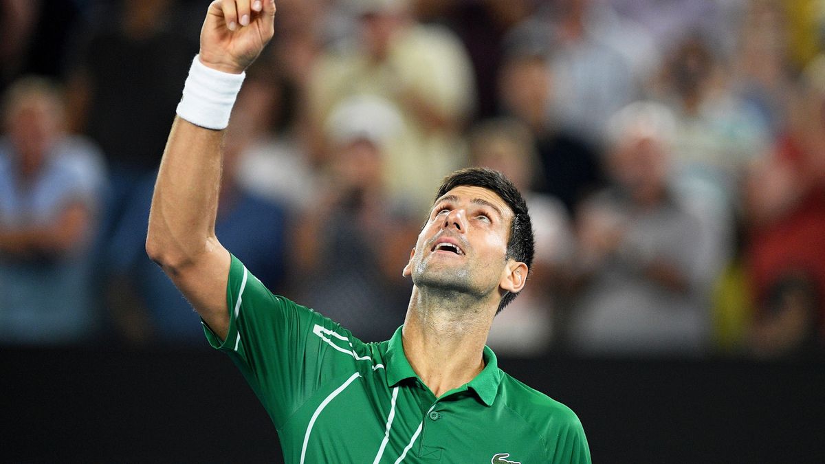 PAP/EPA / LUKAS COCH / Na zdjęciu: Novak Djoković