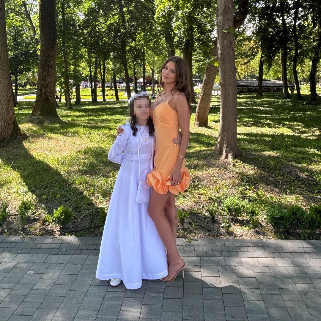 Joanna Opozda chwali się komunijną stylizacją