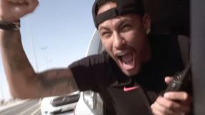 #dziejesiewsporcie: szalone wyzwanie gwiazd PSG. Triumfujący Neymar!