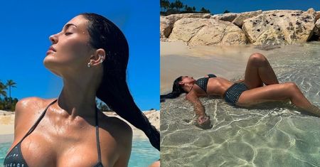 U Kylie Jenner bez zmian. Pozdrawia z wakacji, chwaląc się kolejnymi fotkami w BIKINI