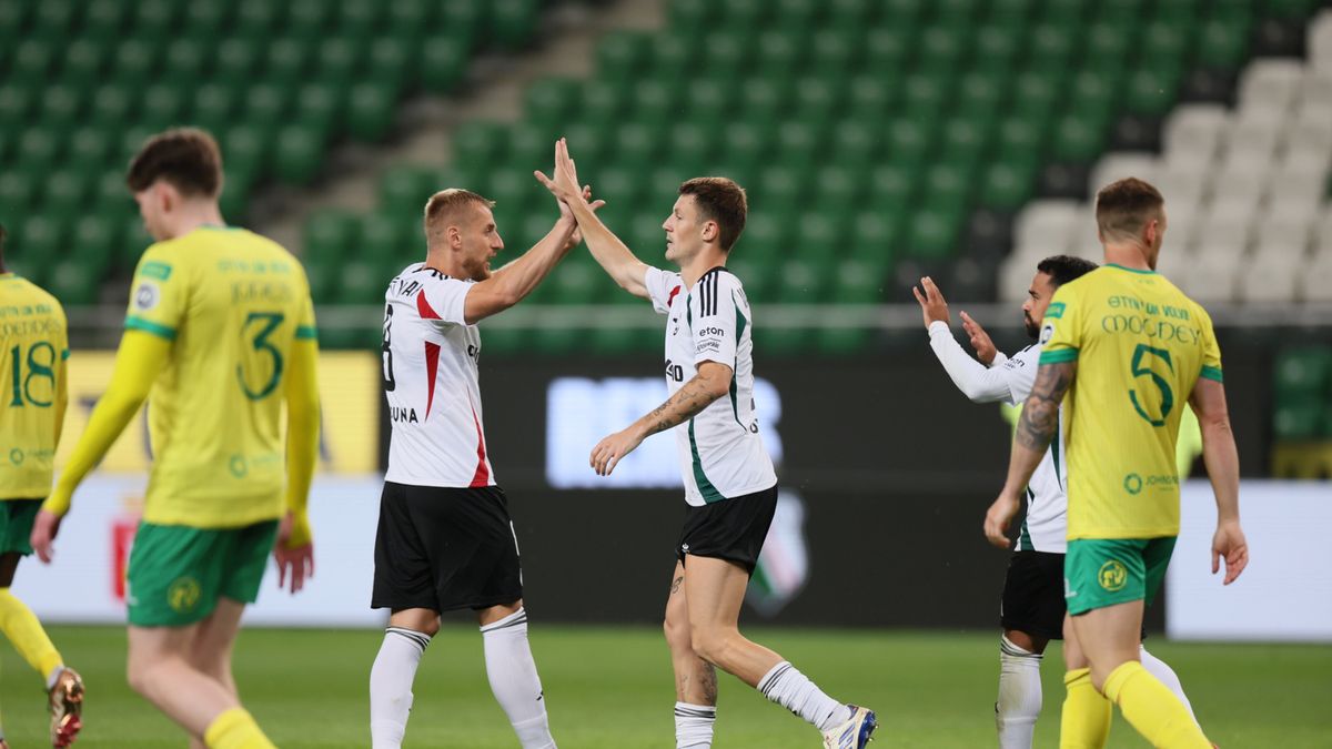 PAP / Leszek Szymański / Mecz eliminacji LKE: Legia Warszawa - Caernarfon Town FC