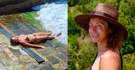 Monika Mrozowska leży plackiem, prezentując nienaganną FIGURĘ w BIKINI. Włoskie wakacje jej służą? (FOTO)