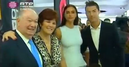 Ronaldo z narzeczoną w muzeum!
