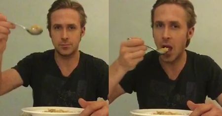 Ryan Gosling w końcu zjadł płatki! Dla zmarłego fana...