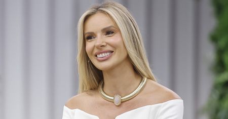 Przysiadła na kanapie w "Halo tu Polsat". Zachwyciła strojem