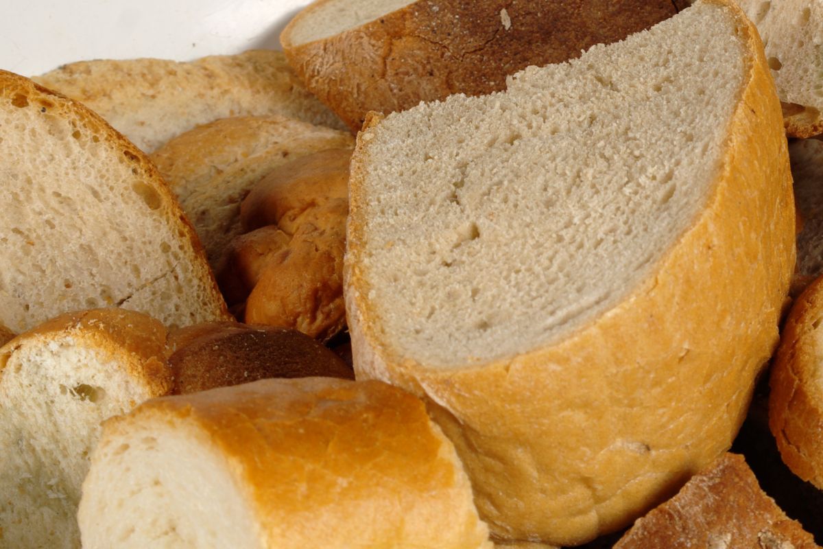 Stale bread - typical leftovers that can be easily used