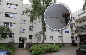 Fatalny stan bloku z wielkiej płyty. Ewakuowano lokatorów
