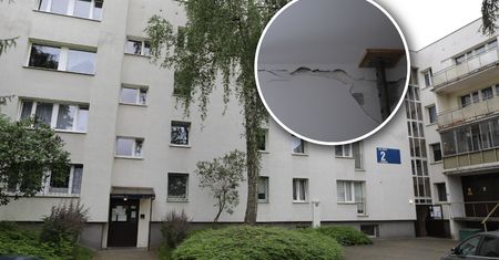 Fatalny stan bloku z wielkiej płyty. Ewakuowano lokatorów