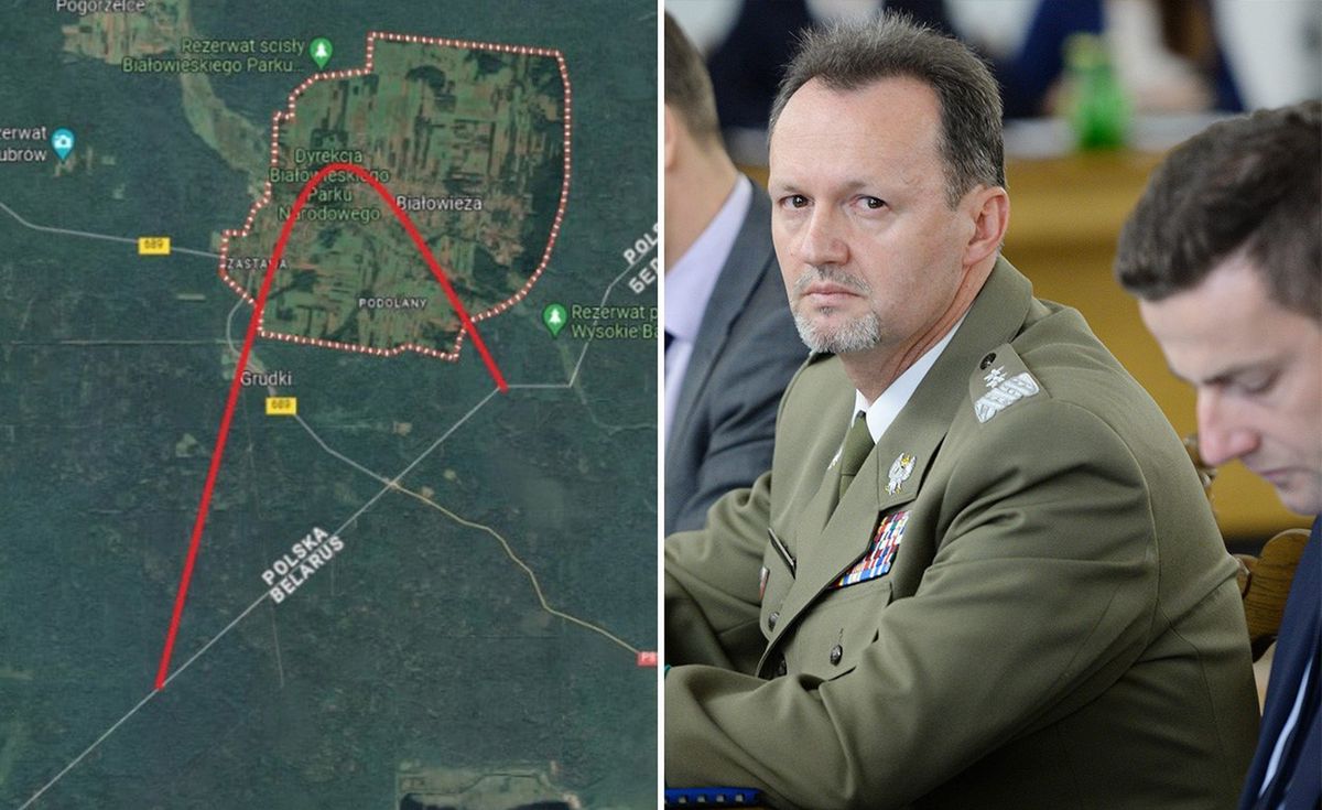 Według byłego szefa Straży Granicznej Dominika Tracza, białoruskie śmigłowce wykonywały określone zadania nad Polską
