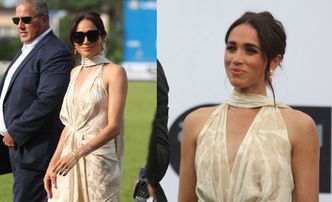 Wydekoltowana Meghan Markle emanuje BOGACTWEM na meczu polo w Lagos. Sama biżuteria kosztowała 140 TYSIĘCY ZŁOTYCH (ZDJĘCIA)