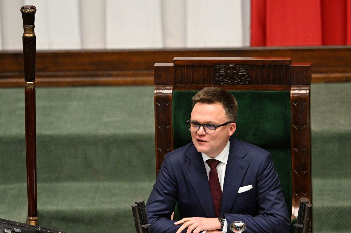 Szymon Hołownia został marszałkiem Sejmu.