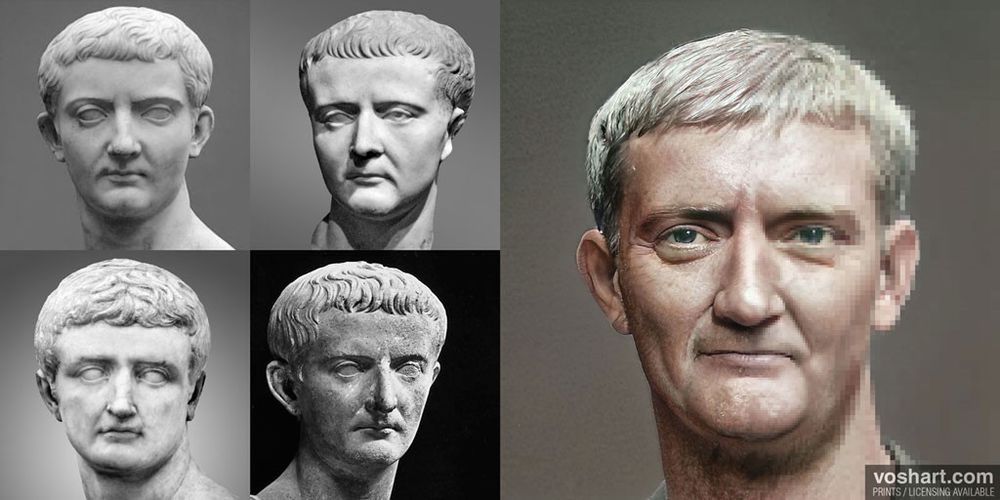 Odtworzył twarze cesarzy rzymskich. Wystarczyła AI i trochę Photoshopa 4