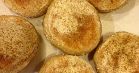 Muffiny angielskie z dodatkiem propionianu wapnia (na zakwasie)