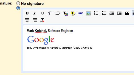 Podpisy graficzne w Gmailu 1