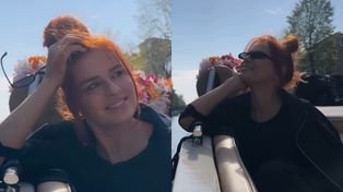Zmagająca się z nowotworem Natasza Urbańska łapie promienie słońca podczas rejsu łódką (FOTO)