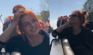Zmagająca się z nowotworem Natasza Urbańska łapie promienie słońca podczas rejsu łódką (FOTO)