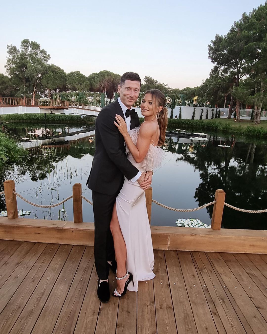 Anna i Robert Lewandowscy