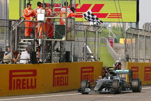 Nico Rosberg wygrał już po raz szósty z rzędu (fot. PAP/EPA)