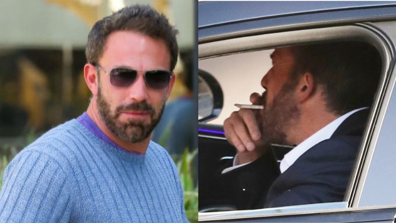 Ben Affleck seen smoking again post-Lopez breakup: Stress relief?