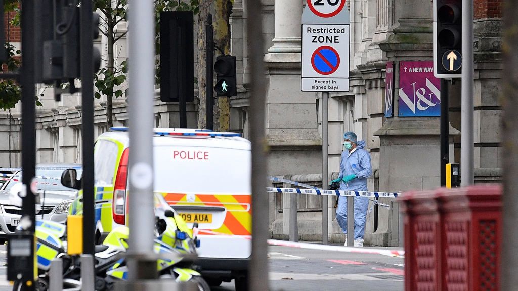 ulica w Londynie po ataku terrorystycznym