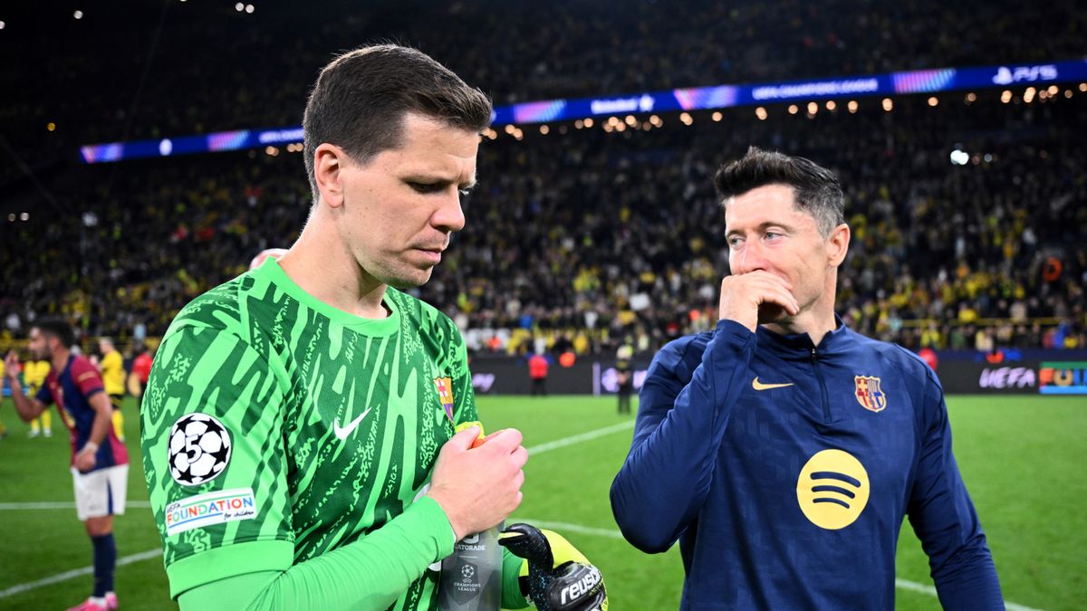 Getty Images / Stuart Franklin - UEFA / Wojciech Szczęsny i Robert Lewandowski