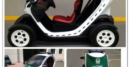 Policja w Dubaju rozszerza park radiowozów o Renault Twizy