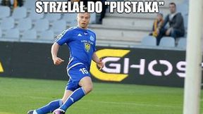 Pudło sezonu w meczu Ekstraklasy! Internauci kpią z piłkarza Ruchu