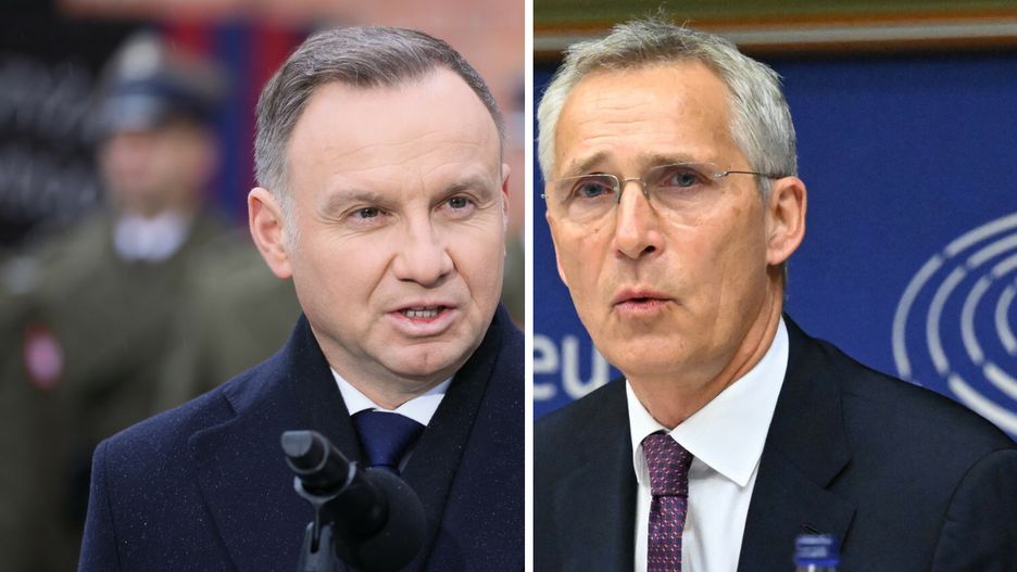 Andrzej Duda i Jens Stoltenberg
