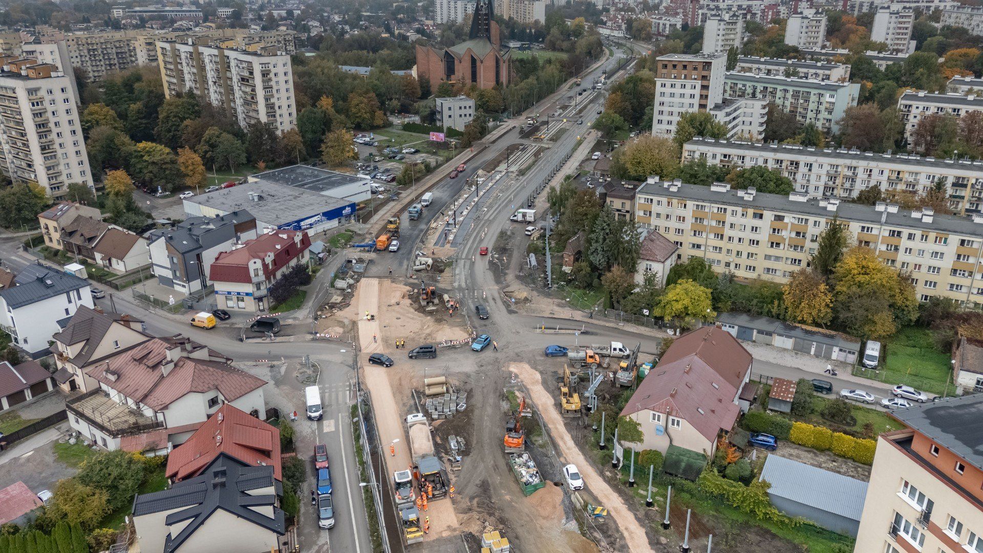 Budowa linii tramwajowej do Mistrzejowic w Krakowie