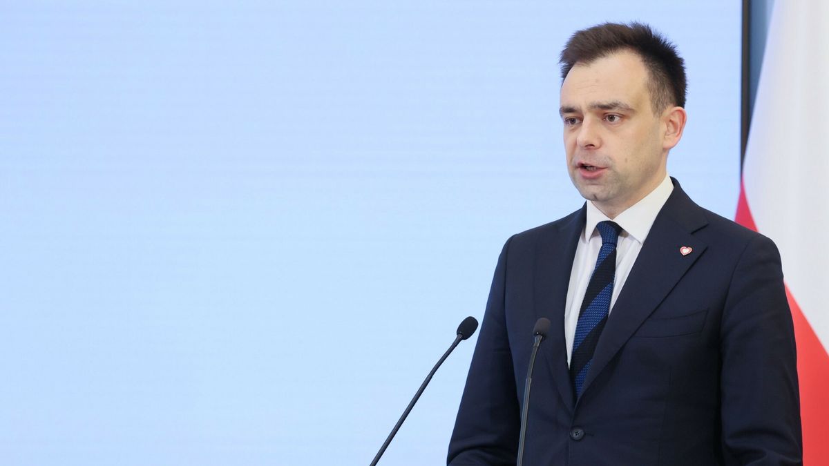 Minister finansów Andrzej Domański