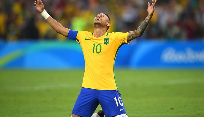 Znalezione obrazy dla zapytania neymar brazylia