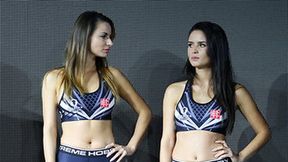 Spartan Ladies podczas ceremonii ważenia przed Spartan Fight 5 (galeria)