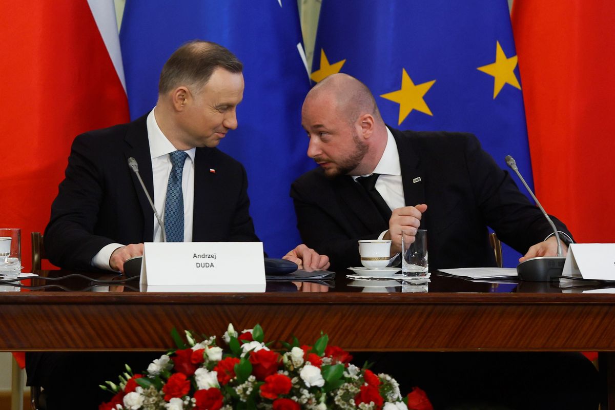 Szef BBN uznał działania w policji pod nieobecność prezydenta Andrzeja Dudy jako "legalne"