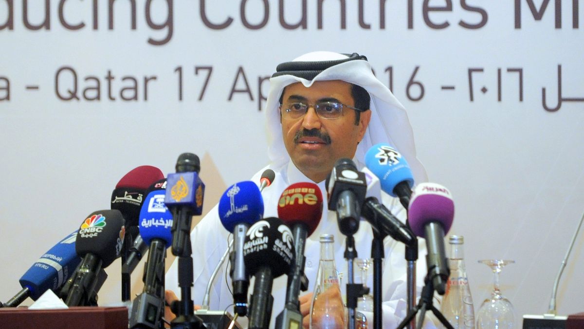 Na zdjęciu Mohammed Saleh al-Sada, katarski minister energetyki