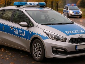 Harbutowice: Auto blokowało wyjazd. W środku naga kobieta i agresywny mężczyzna