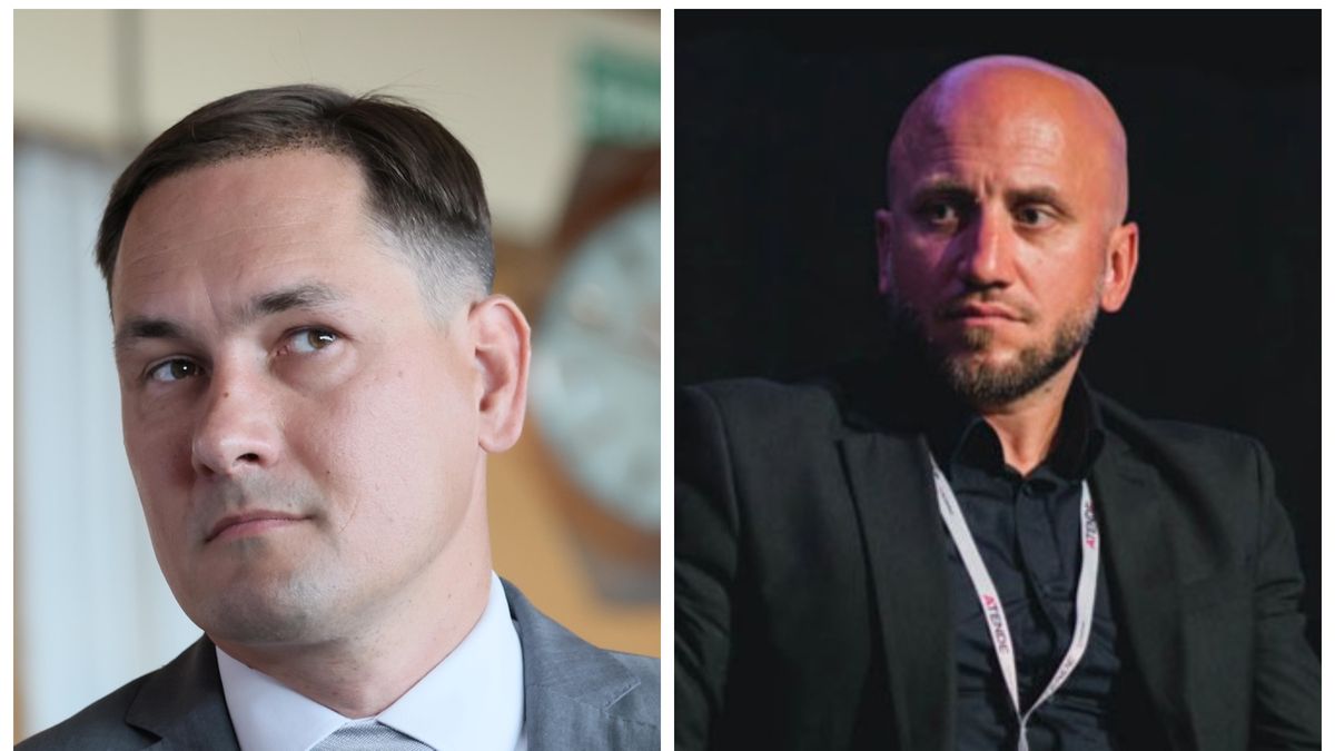 Materiały prasowe / PAP/Leszek Szymański oraz linkedin / Ministerstwo sportu zapowiada, że analizuje sytuację w Polskim Związku Kolarskim. Na zdjęciu: z lewej Rafał Makowski (prezes związku), z prawej Michał Jackowiak (przewodniczący Komisji Rewizyjnej).